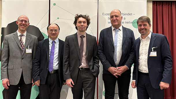 Gruppenbild Preisträger, Prof. Haist